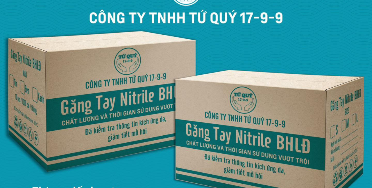 Thông tin chi tiết về găng tay 12 inch và 9 inch của Công ty TNHH TỨ QUÝ 17-9-9