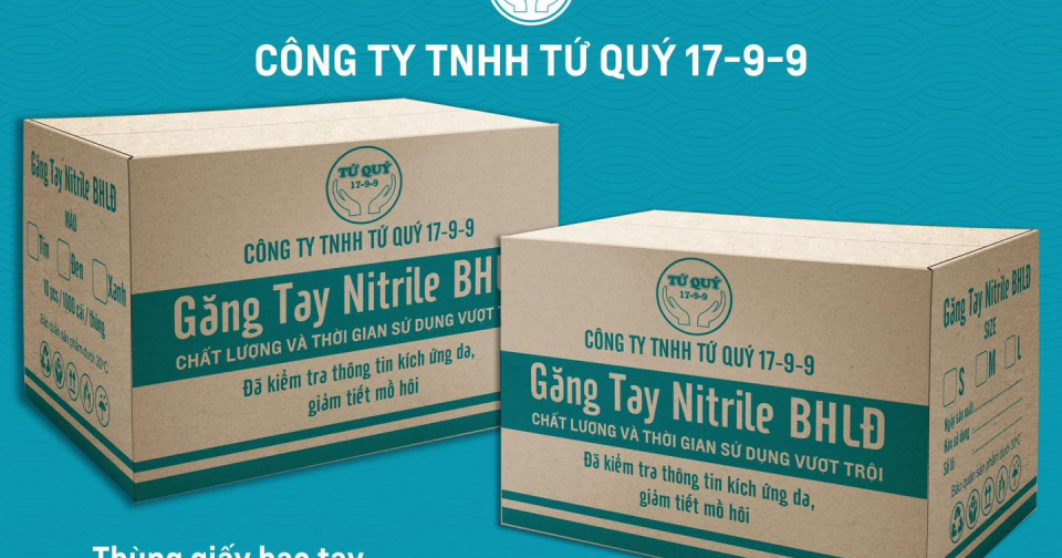 Thông tin chi tiết về găng tay 12 inch và 9 inch của Công ty TNHH TỨ QUÝ 17-9-9