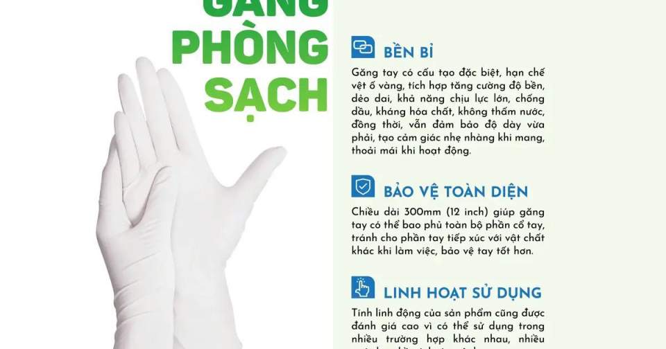 NHỮNG ĐIỀU CẦN BIẾT VỀ GĂNG TAY PHÒNG SẠCH