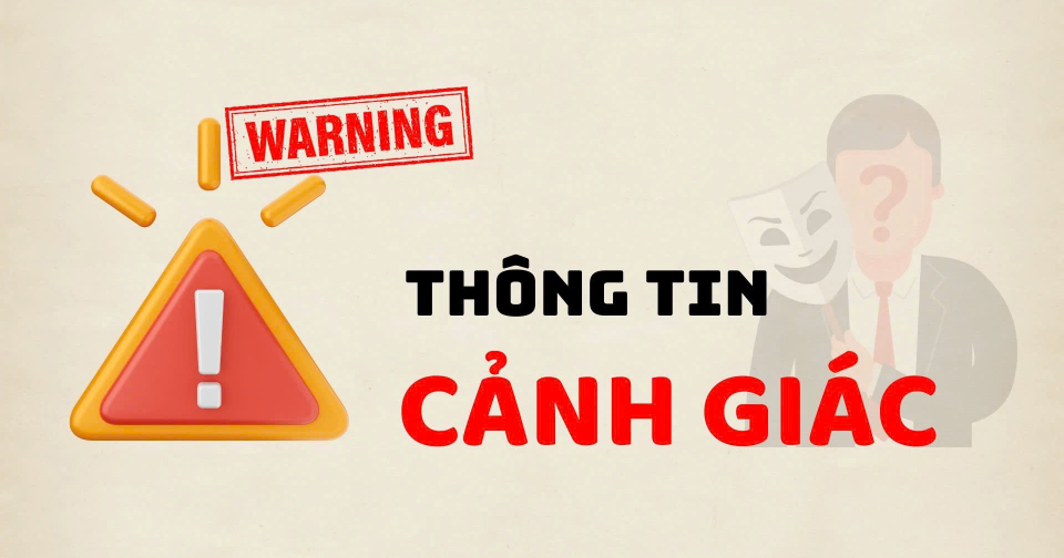 THÔNG BÁO CẢNH BÁO LỪA ĐẢO THƯƠNG HIỆU